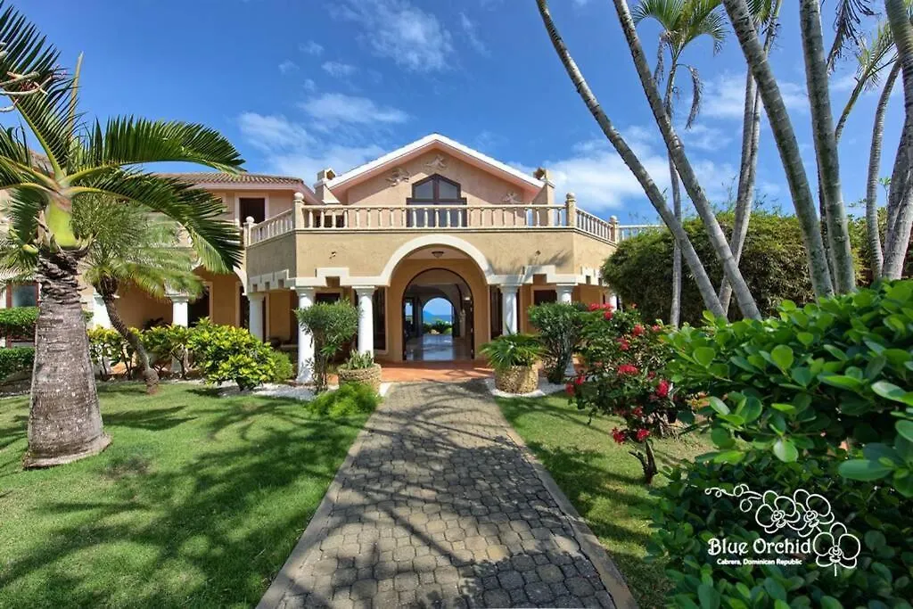Luxury Private Oceanfront Villa Blue Orchid Cabrera República Dominicana